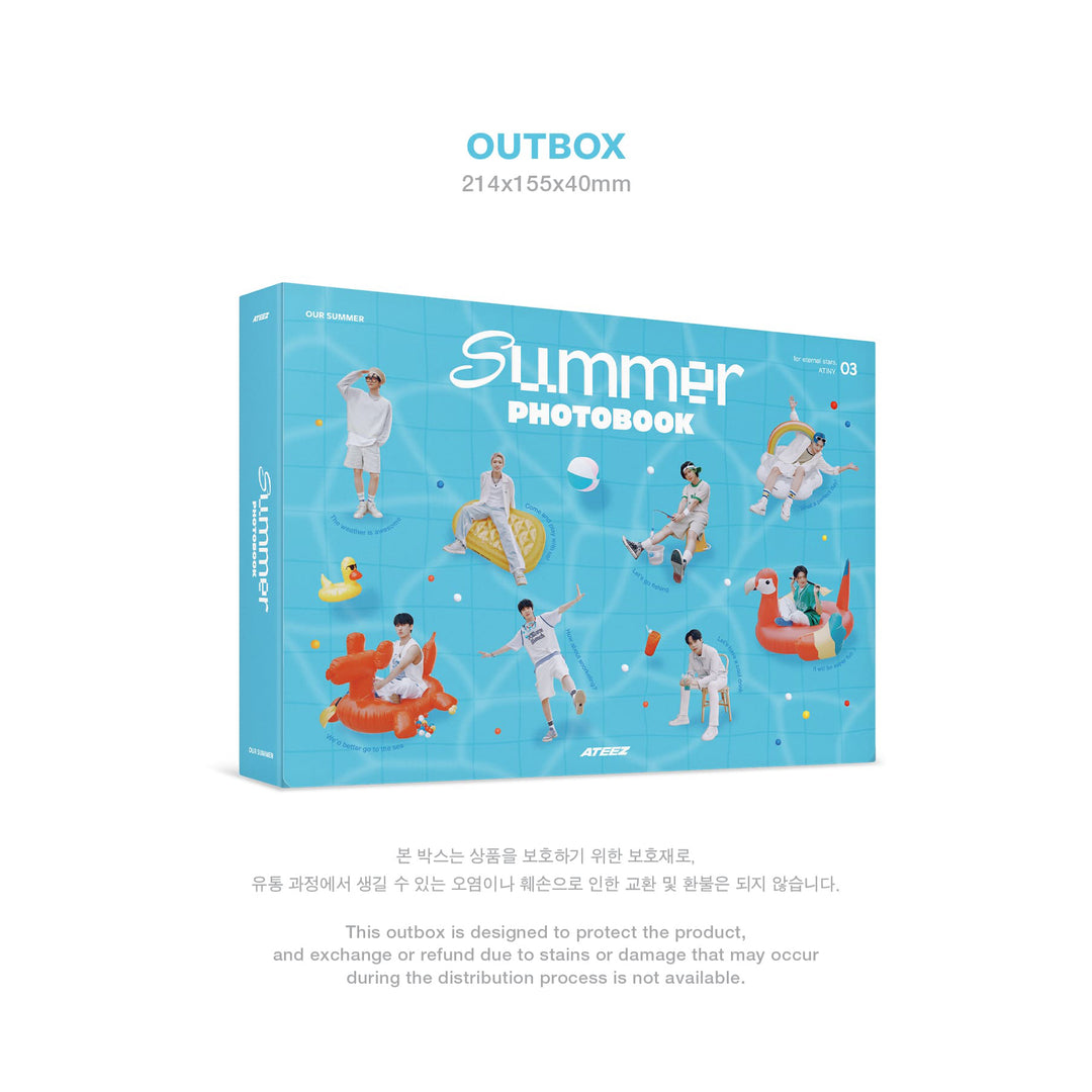 2024 Ateez Summer Photobook + Inclusions