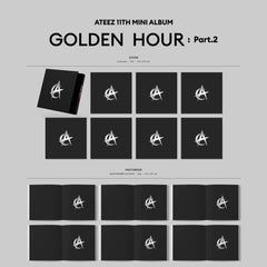 [PRE-ORDER] ATEEZ - GOLDEN HOUR : Part.2 - DIGIPACK + HELLO82 POPUP EXCLUSIVE