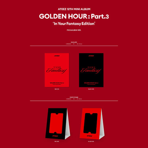ATEEZ - GOLDEN HOUR: PART 3 - In Your Fantasy Edition - Poca Album