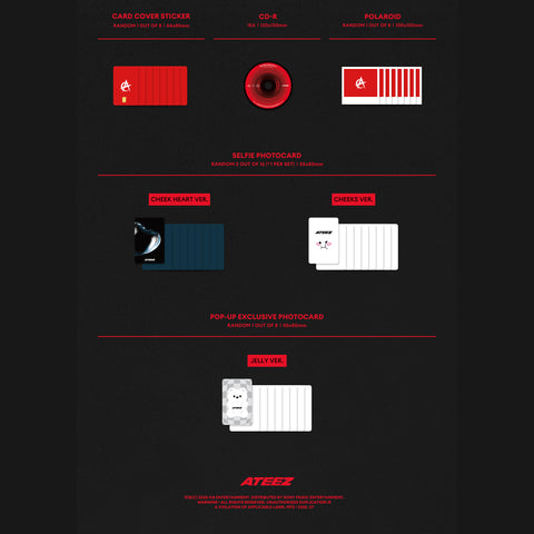 ATEEZ - GOLDEN HOUR: PART 3 - IN YOUR FANTASY EDITION + POP-UP EXCLUSIVE