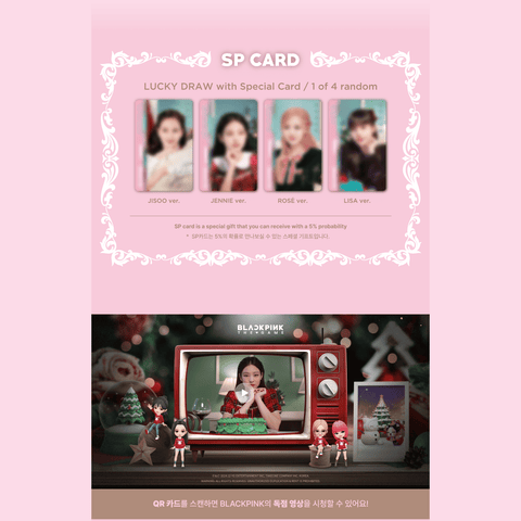 BLACKPINK - THE GAME PHOTOCARD COLLECTION - 2024 BLACKPINK CHRISTMAS