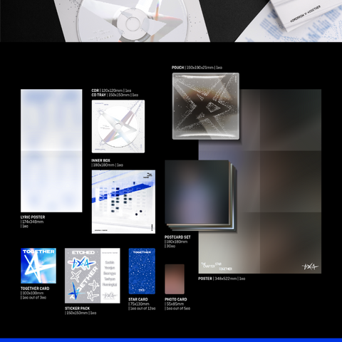 TOMORROW X TOGETHER -  4th Full Album - The Star Chapter: TOGETHER - Standard Version