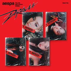 [PRE-ORDER] AESPA - 4th Mini Album - DRAMA - Giant Version