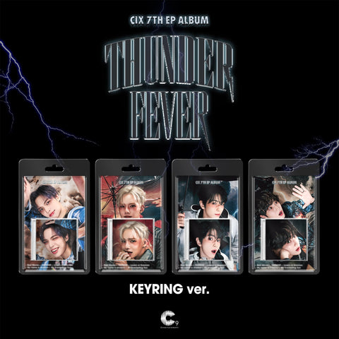 [PRE-ORDER] CIX - 7th EP Album - THUNDER FEVER - Keyring Version (Random)