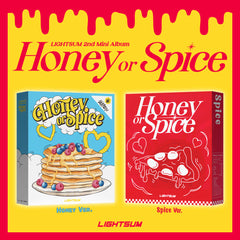 LIGHTSUM - 2nd Mini Album - HONEY OR SPICE