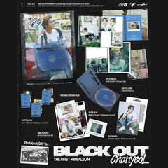 CHANYEOL (EXO) - 1st Mini Album - BLACK OUT - Photobook Version