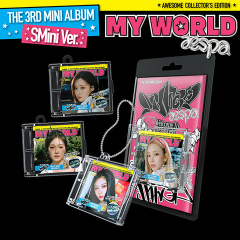 AESPA - 3rd Mini Album - MY WORLD - SMINI Version