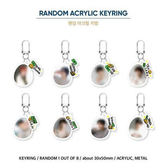 ATEEZ - OFFICIAL MERCHANDISE - GOLDEN HOUR : PART.1 - RANDOM ACRYLIC KEYRING