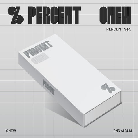 ONEW - 2nd Album - PERCENT - PERCENT Version