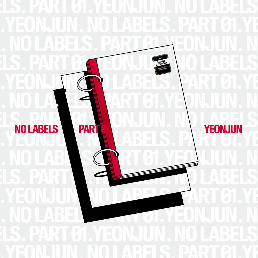 YEONJUN NO LABELS Part 01 Album - Hello82 Exclusive 3 Versions