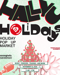 HALLYU HOLIDAYS - A SarangHello K-POP Holiday Market