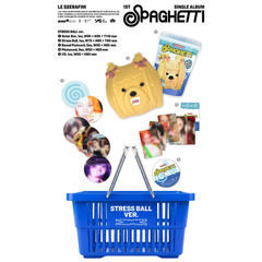 LE SSERAFIM - 1st Single Album - SPAGHETTI - Stress Ball Version