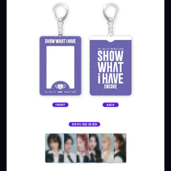 IVE - The First Encore World Tour - SHOW YOU WHAT I HAVE - PHOTO CARD HOLDER KEYRING