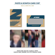 ATEEZ - OFFICIAL MERCHANDISE - GOLDEN HOUR : PART.1 - PHOTO & SCRATCH CARD