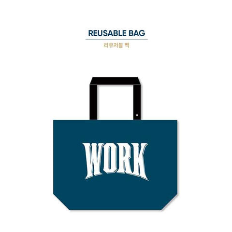 ATEEZ - OFFICIAL MERCHANDISE - GOLDEN HOUR : PART.1 - REUSABLE BAG