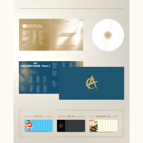 [PRE-ORDER] ATEEZ - GOLDEN HOUR - PART 1 - VINYL + POP UP EXCLUSIVE