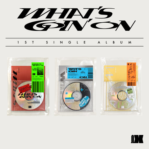 OMEGA X - 1st Single Album - WHAT’S GOIN’ ON