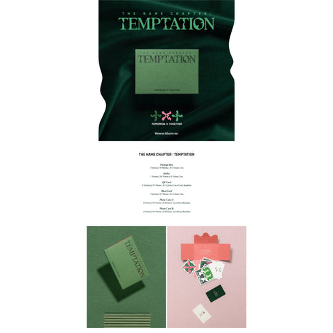 TOMORROW X TOGETHER - THE NAME CHAPTER: TEMPTATION - WEVERSE ALBUMS VERSION