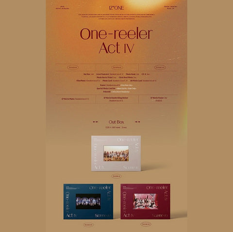IZ*ONE - 4th Mini Album - One-reeler Act IV