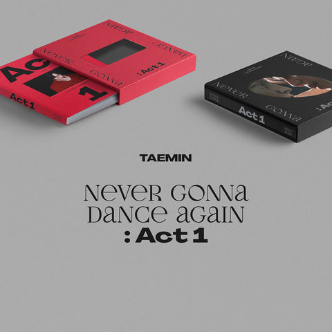 TAEMIN - 3rd Mini Album - Never Gonna Dance Again : Act 1