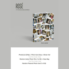 ROSÉ - R Edition - Special Photo Book - 1st PRE-ORDER