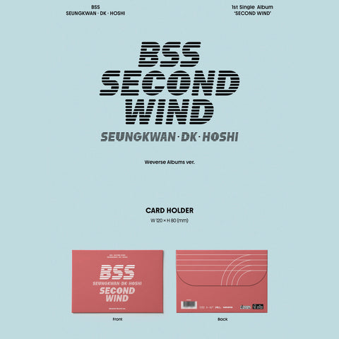 BSS - SEVENTEEN - 1st Single Album - Second Wind - Weverse Albums Version