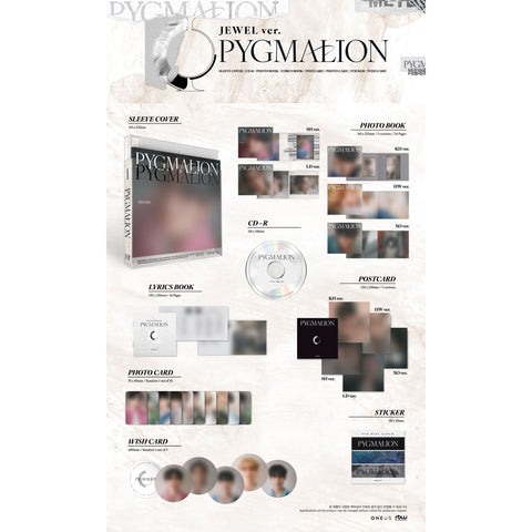 ONEUS - 9th Mini Album - Pygmalion - Jewel Case Version