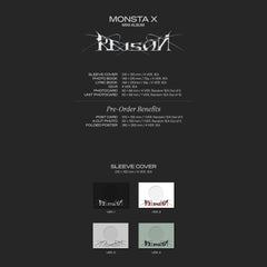 MONSTAX - 5th Mini Album - REASON