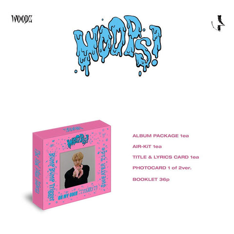 WOODZ - The 2nd Mini Album - WOOPS! - KiT