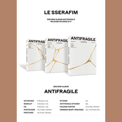 LE SSERAFIM - 2nd Mini Album - ANTIFRAGILE