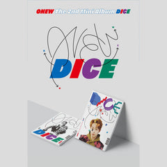 ONEW - 2nd Mini Album - DICE - Photo Book Version