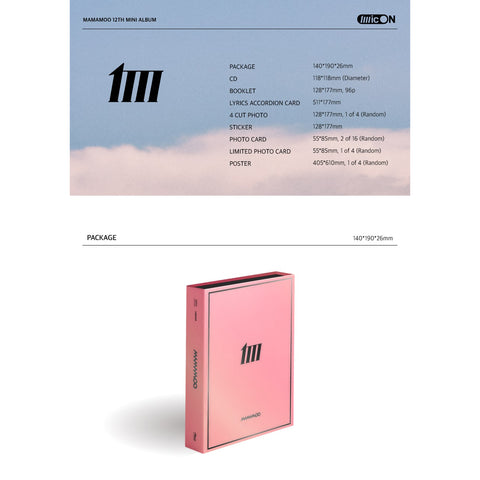 MAMAMOO - 12th Mini Album - MIC ON - MAIN VERSION