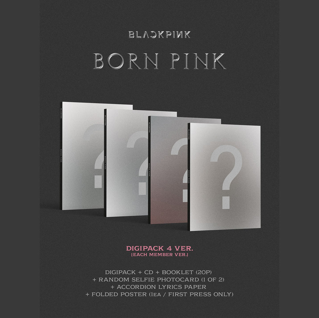 Blackpink Born outlet Pink Rosé Signed Digipack