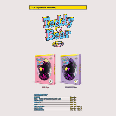 STAYC - 4th Single Album - TEDDY BEAR