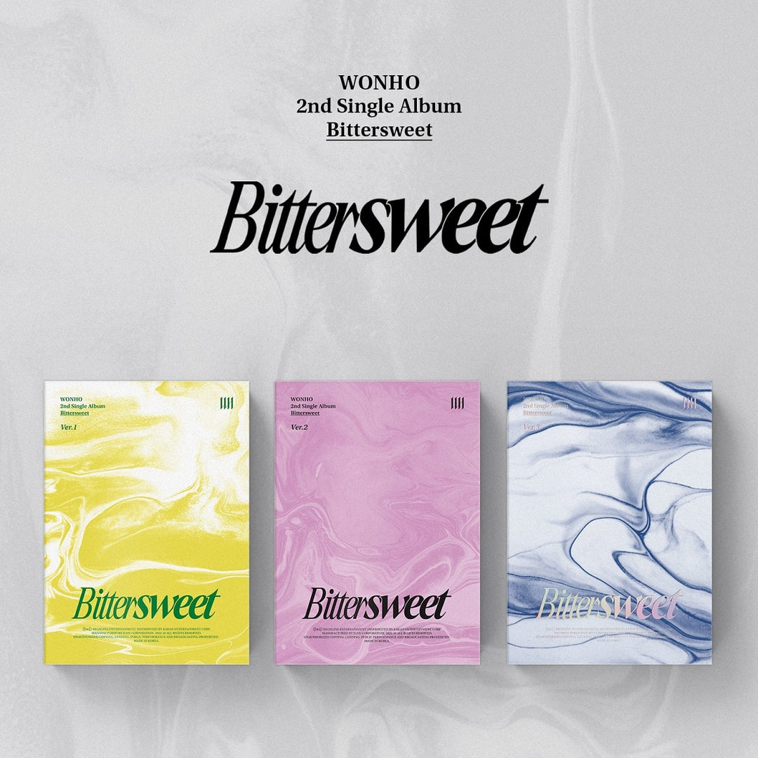 【新品未開封・まとめ売り】WONHO / Bittersweet（15枚セット） WONHO - 2ND SINGLE ALBUM - BITTERSWEET – SarangHello LLC