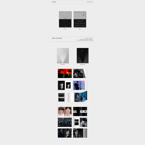 BTS - MAP OF THE SOUL ON:E CONCEPT PHOTO BOOK - SPECIAL SET