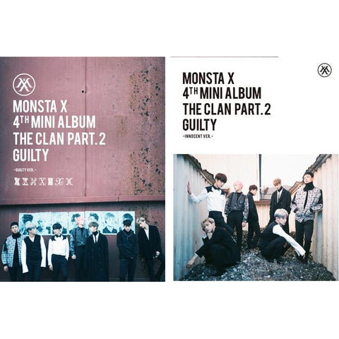 MONSTA X - 4th  Mini Album - THE CLAN Part 2