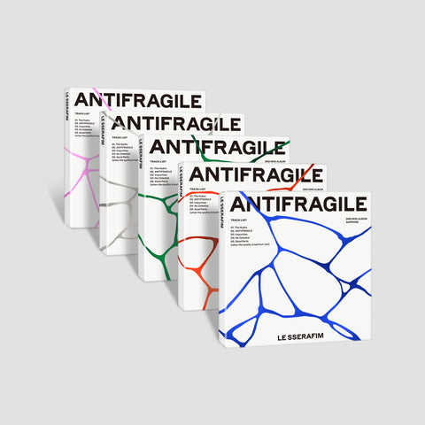 LE SSERAFIM - 2nd Mini Album - ANTIFRAGILE - Jewel Case Version