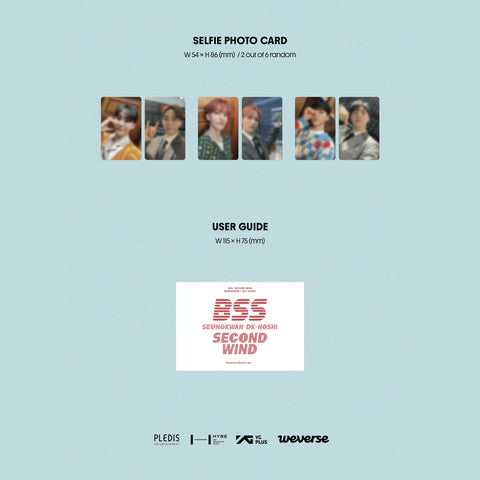 BSS - SEVENTEEN - 1st Single Album - Second Wind - Weverse Albums Version