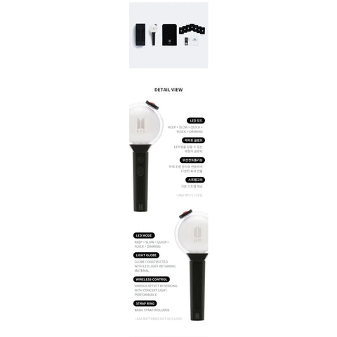 BTS - Official Light Stick - MOTS - SPECIAL EDITION