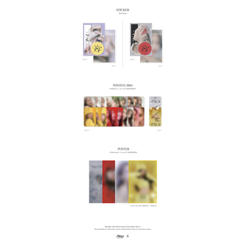 SOLAR - 1st Mini Album - 容: FACE