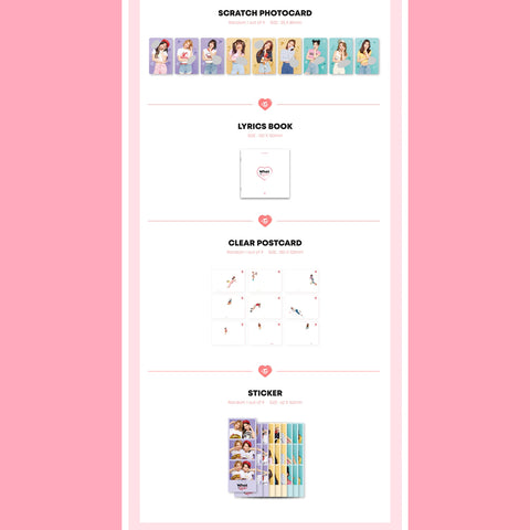 TWICE WHAT IS LOVE 5TH MINI ALBUM