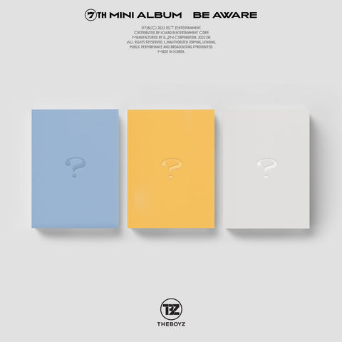 THE BOYZ - 7th Mini Album - BE AWARE