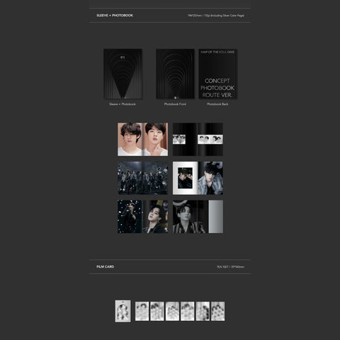 BTS - MAP OF THE SOUL ON:E CONCEPT PHOTO BOOK