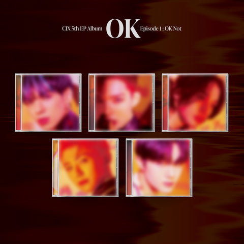 CIX - 5th EP Album - OK Episode 1 : OK Not - Jewel Case Version