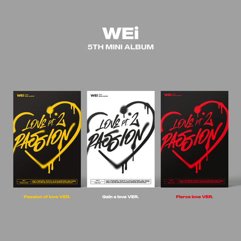 WEi - 5th Mini Album - LOVE PT.2: PASSION