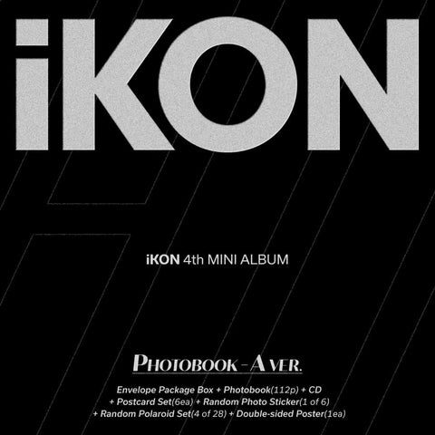 IKON - 4th Mini Album - FLASHBACK (Photo book version)
