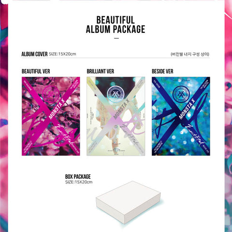 MONSTA X - Album Volume 1 - BEAUTIFUL
