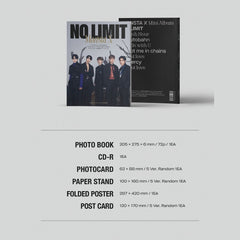 MONSTA X - 10th Mini Album - NO LIMIT - Limited Edition