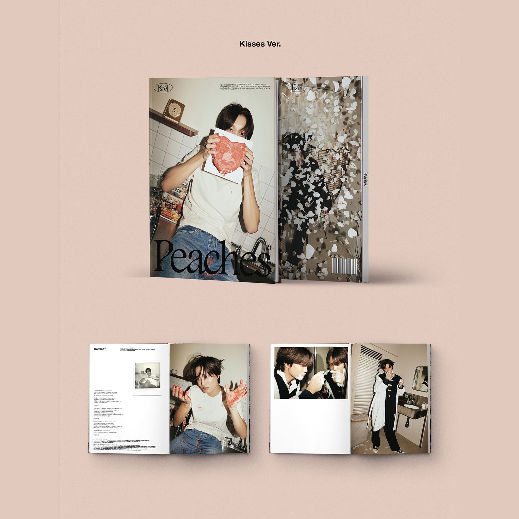 Kai 2nd Mini Album Peaches Official Poster - Photo Concept Peaches – Choice  Music LA